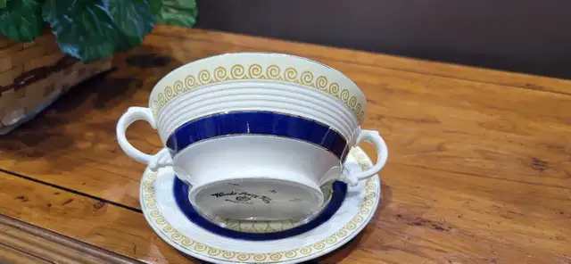 Woods Ivory Ware Buckingham Soup Bowls Set of 6