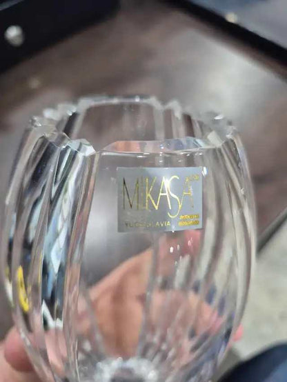 Mikasa Crystal Vase