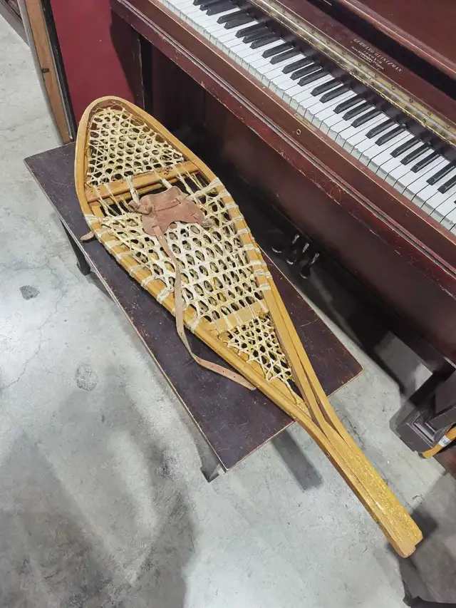 Traditional Wood Snowshoes