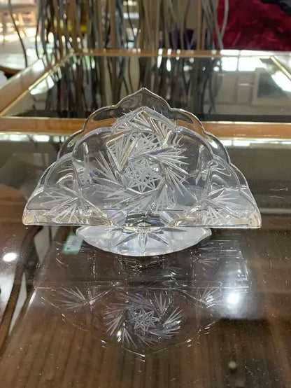 Crystal Pinwheel Napkin Holder