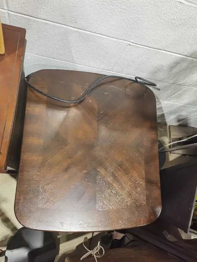 Wood Side Table
