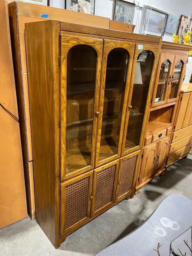 House of Braemore Oak China Cabinet