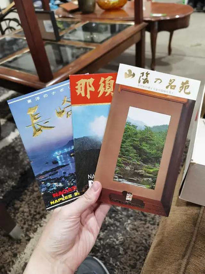 Vintage Japanese Travel Maps, postcards and Brochures Collection