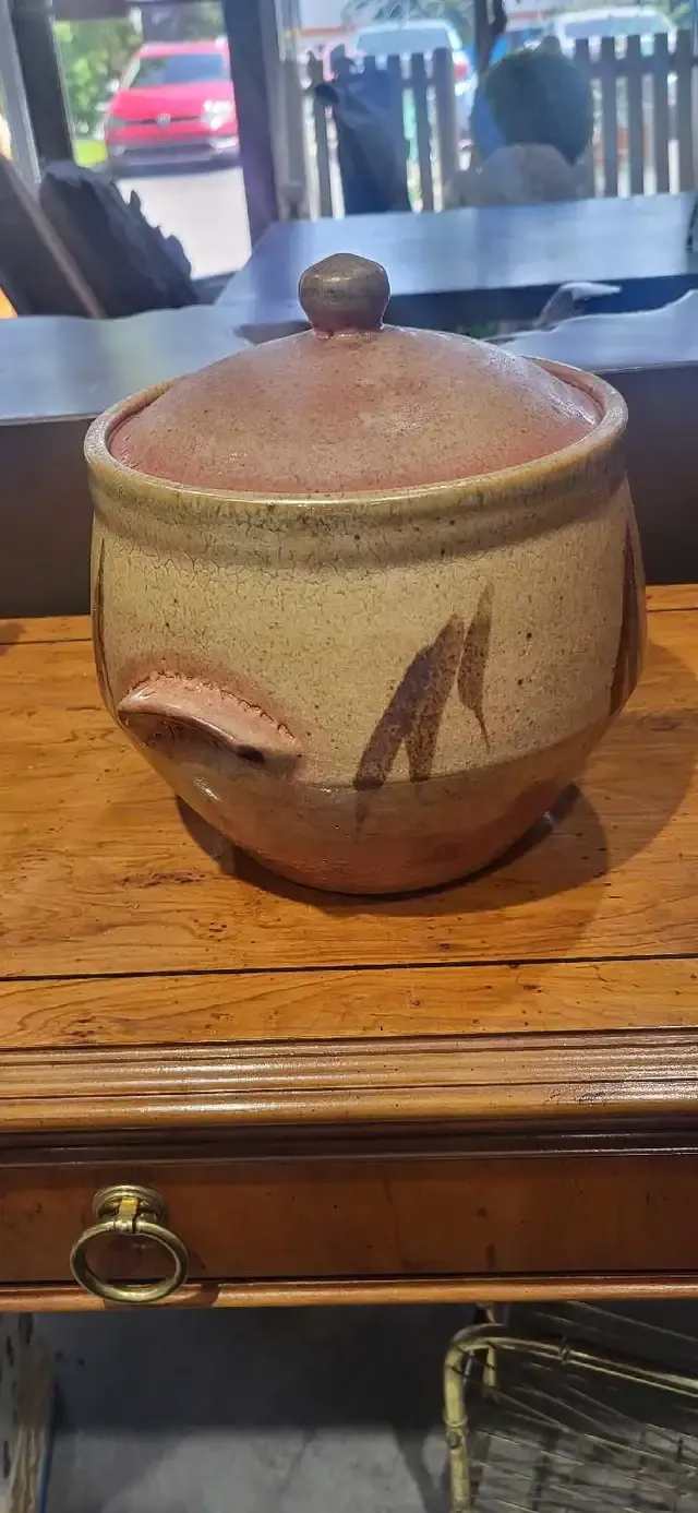 Handcrafted Stoneware Casserole Dish