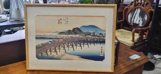 Hiroshige Utagawa Woodblock Print