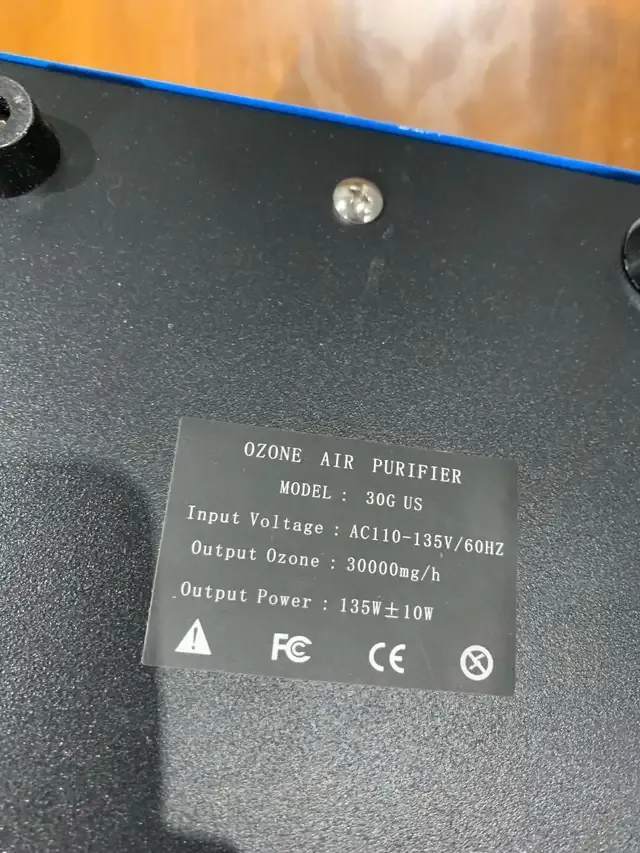 Ozone Generator 30G US - power tested