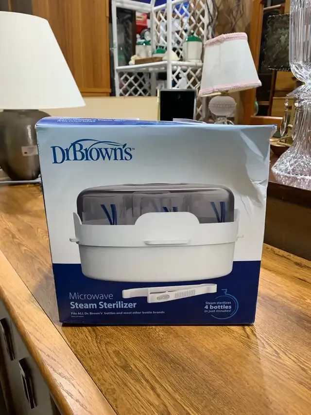 NEW Microwave Bottle Steam Sterilizer