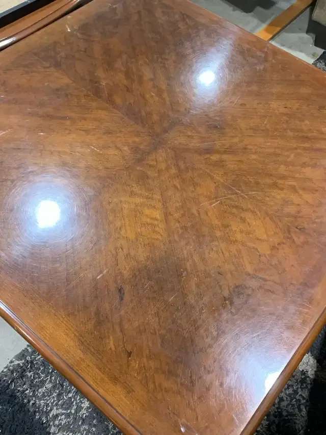 Drexel Heritage Dark Wooden Coffee Table