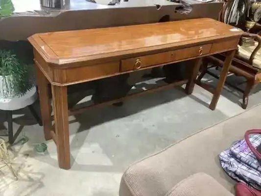 Drexel Heritage Console Table - Oak