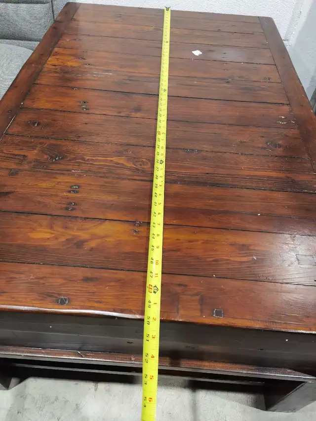 Rustic Wood Coffee Table