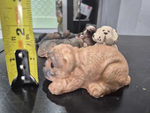 Assorted Miniature Dog Figurines