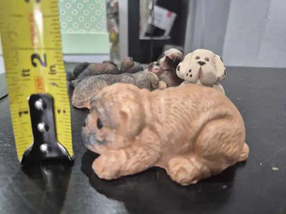 Assorted Miniature Dog Figurines