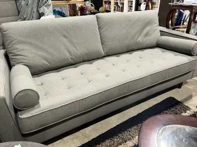 Grey Fabric Sofa
