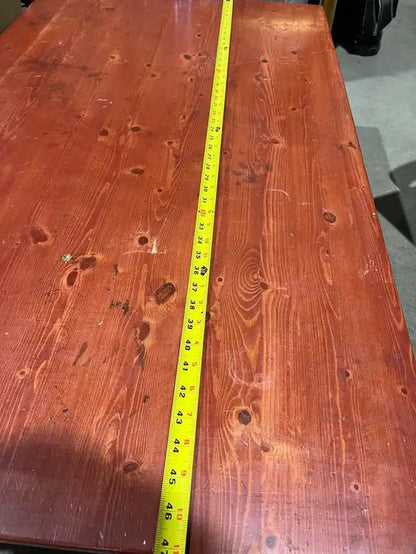 Rustic Wood Dining Table