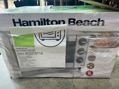 Hamilton Beach Toaster Oven