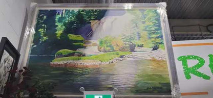 B.A. Norman Original Landscape Painting - Giant Wall Sized