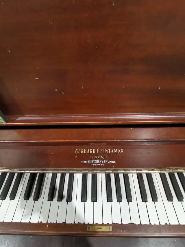 Vintage Gerhard Heintzman Upright Piano
