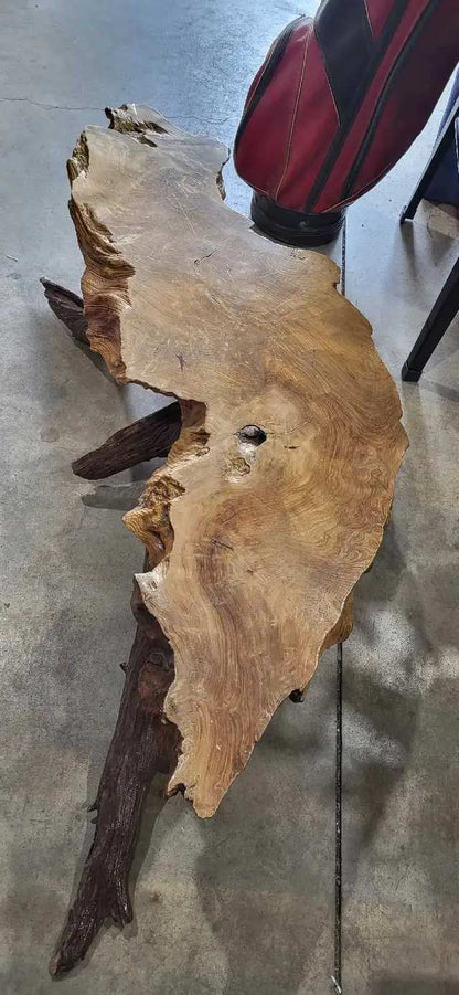 Coffee Table - Natural Live Edge Root