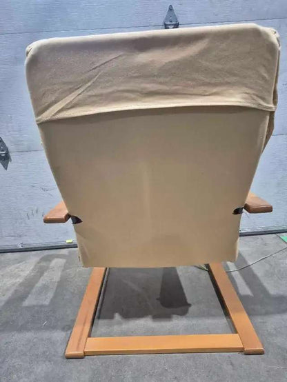 IKEA Poang Chair and Ottoman