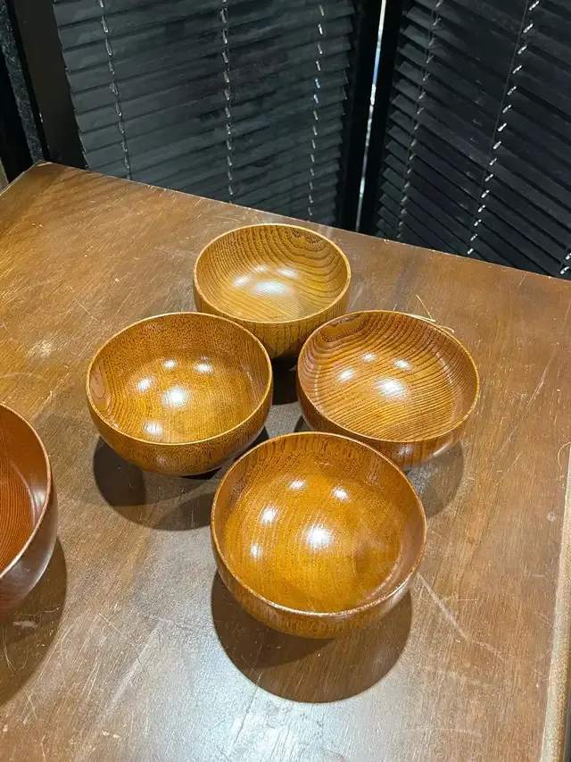 Wooden Bowl Set of 5