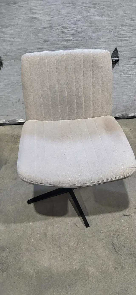 Swivel Office Chair Wide - Cream Colour