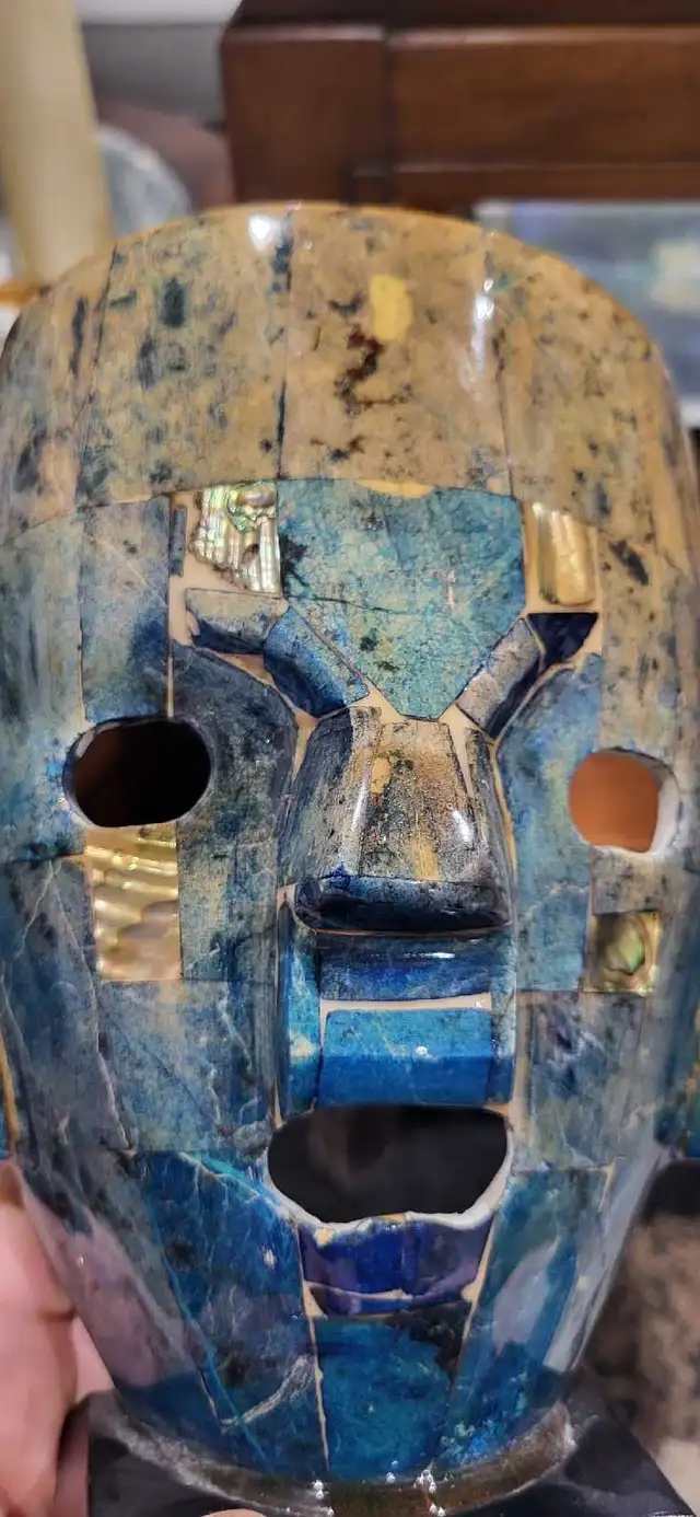 Aztec Inspired Mosaic Mask