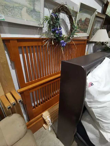 Solid Wood Queen bed frame