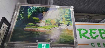 B.A. Norman Original Landscape Painting - Wall Sized Canvas