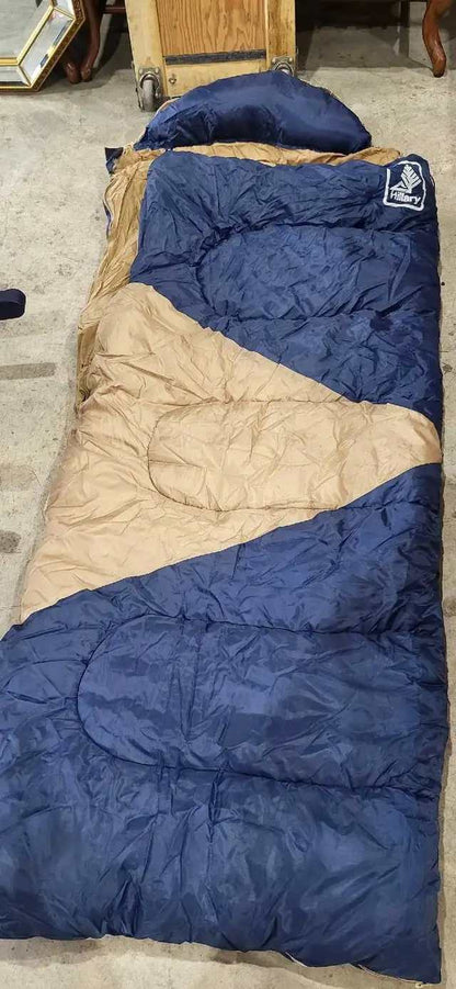 Vintage Hillary Sleeping Bag With Pillow