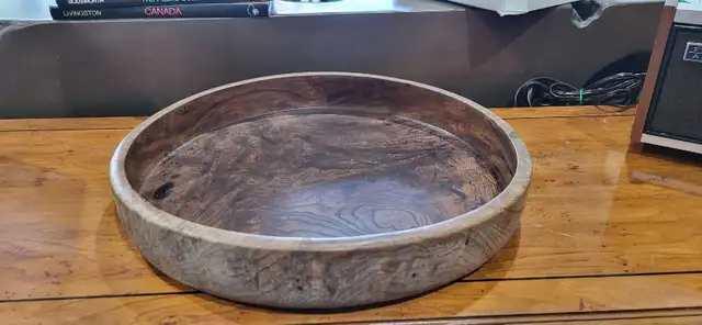 Handcrafted Wooden Tray Tea Stain