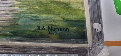 B.A. Norman Original Landscape Painting - Wall Sized Canvas