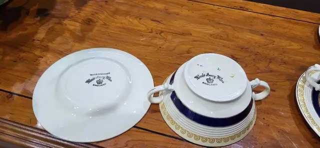 Woods Ivory Ware Buckingham Soup Bowls Set of 6