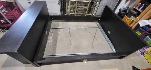 IKEA Black Queen Bed Frame