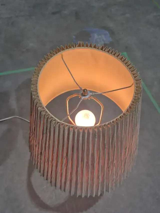 Brown Vintage Ceramic Table Lamp