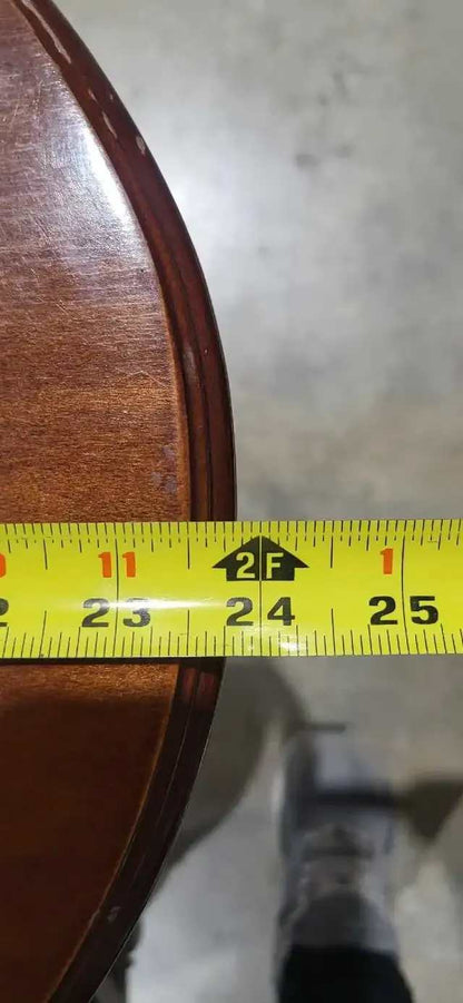 Oval Wooden Foldable Table - Solid Wood - 4 Available