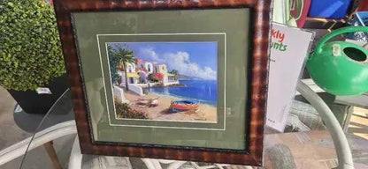 Castillo Framed Coastal Painting