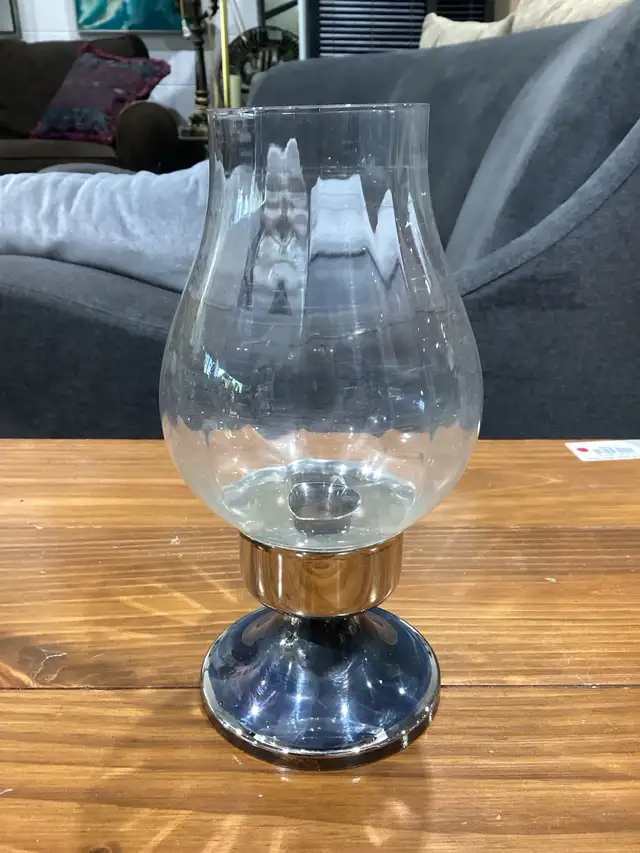 9” Block Ivima Candle Holder