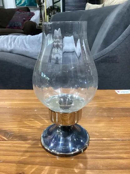 9” Block Ivima Candle Holder
