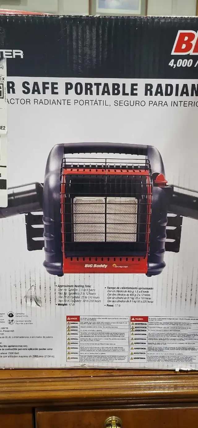 Mr. Heater Big Buddy Portable Heater - Untested