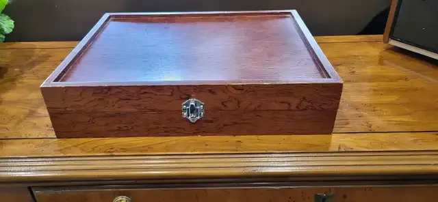 Stainless Steel Cutlery Set with Wood Storage Case