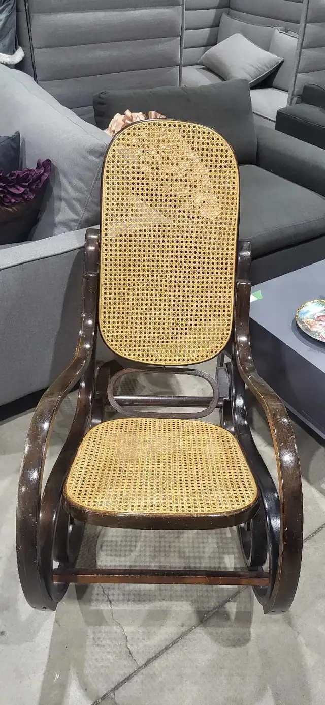 Thonet Style Vintage Rocking Chair
