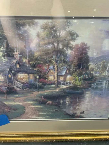 Thomas Kinkade Framed Print