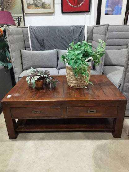 Rustic Wood Coffee Table