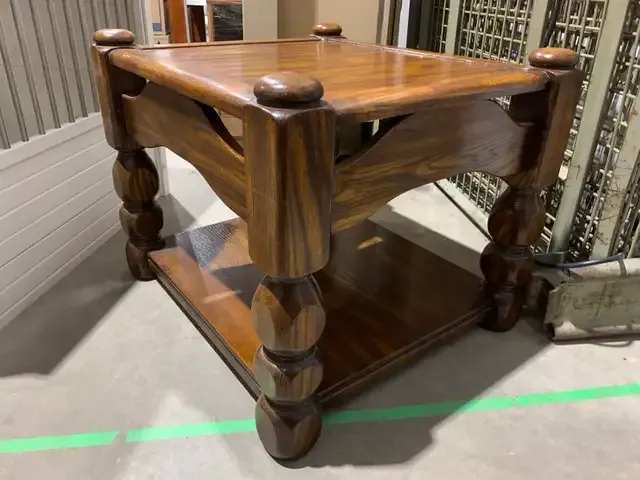 Styled Oak Side Table
