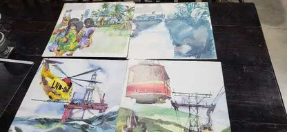 Siemens Vintage Lithograph Art Prints