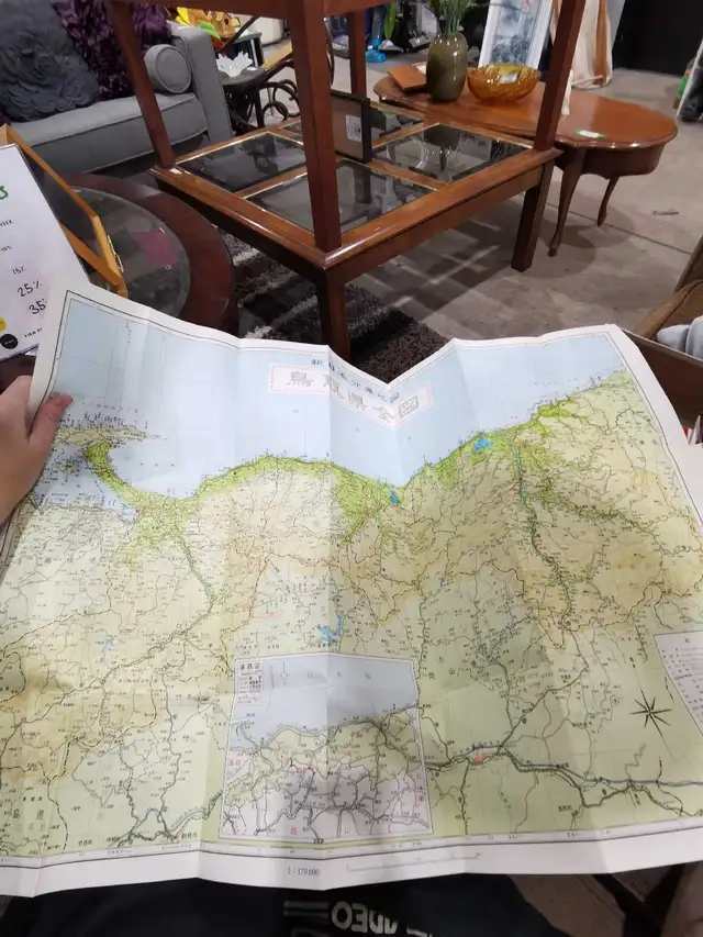 Vintage Japanese Travel Maps, postcards and Brochures Collection