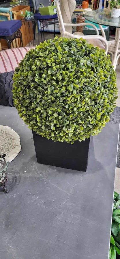 Artificial Boxwood Topiary Ball