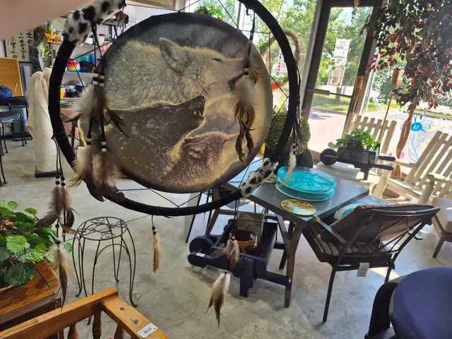 Wolf Decorative Dream-Catcher