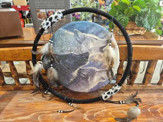 Wolf Decorative Dream-Catcher