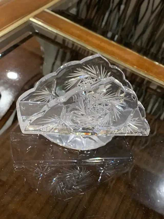 Crystal Pinwheel Napkin Holder